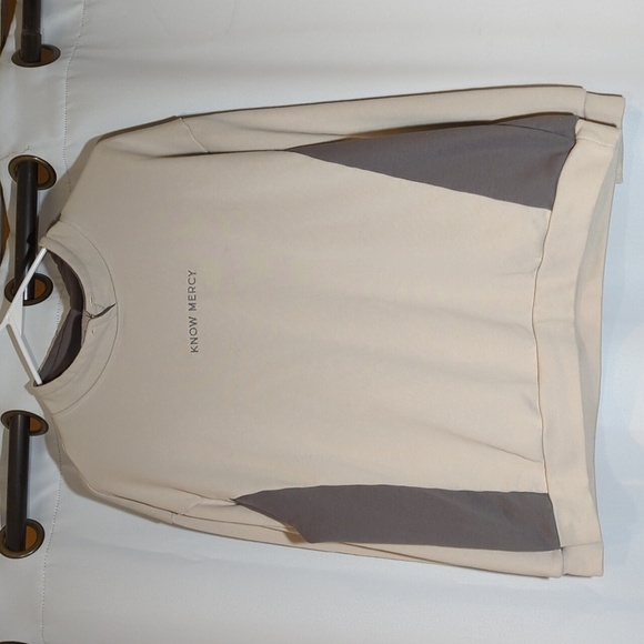 Soul Honey x KR Tops - Soul Honey x KR Pullover Sweatshirt Know Mercy size Large missing drawstring